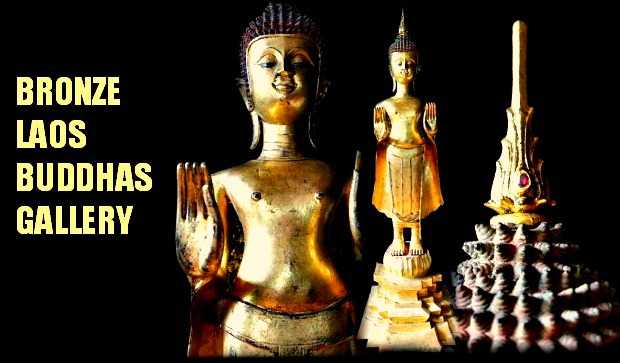 bronze _Laos_ Buddha